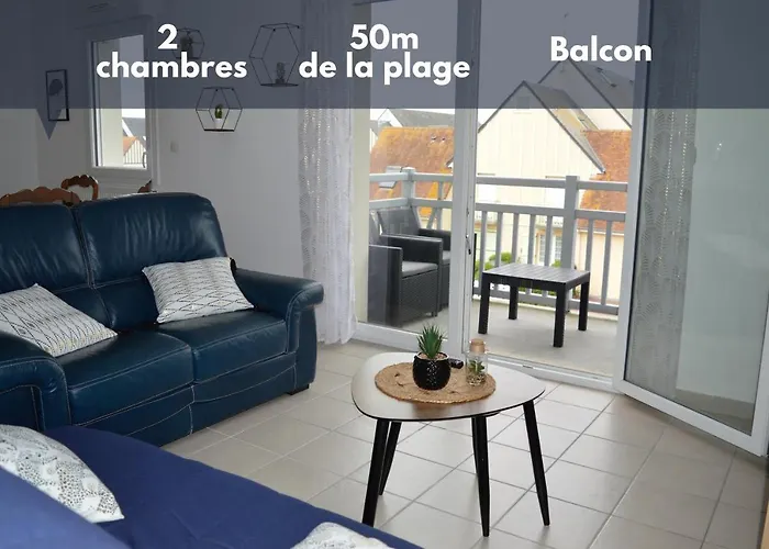 Spacieux Avec Balcon - A 50m De La * Courseulles-sur-Mer