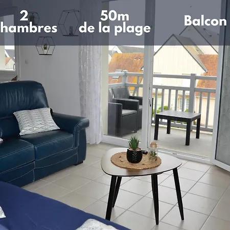 Spacieux Avec Balcon - à 50m De La * Courseulles-sur-Mer