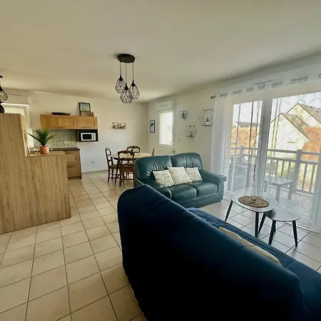 Spacieux Avec Balcon - A 50m De La 아파트 쿠르쇨 쉬르 메르